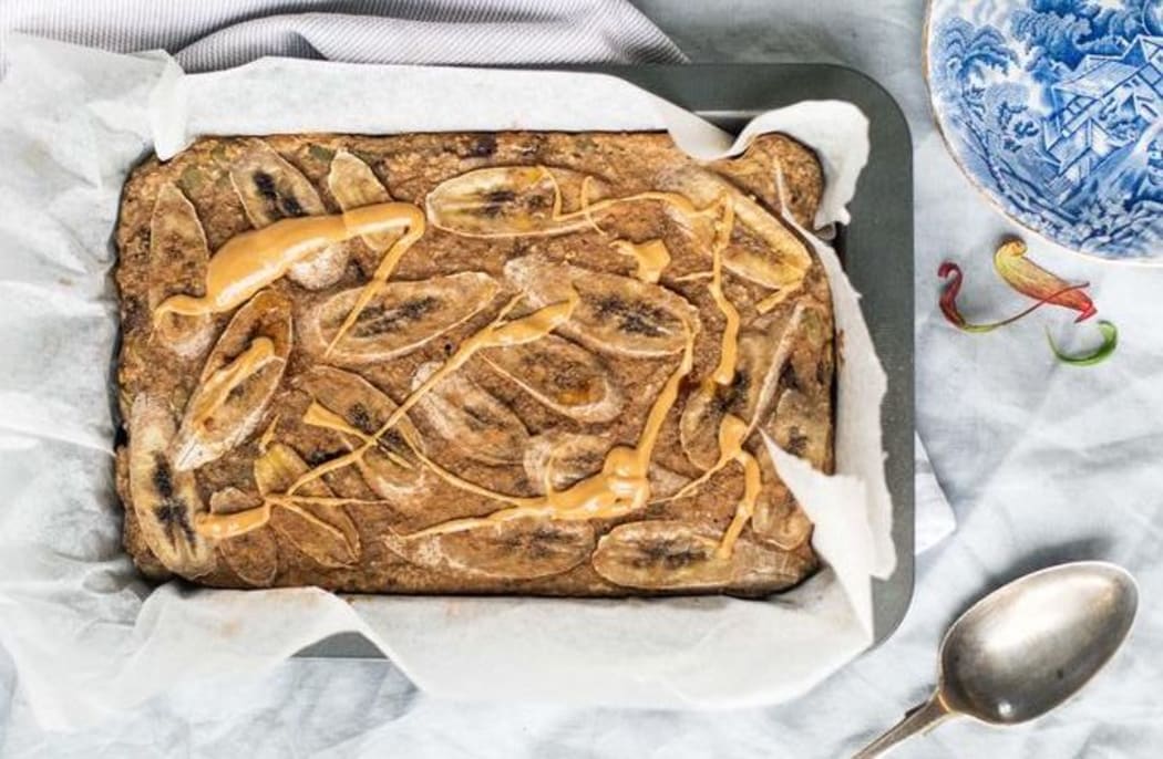 Peanut Butter Banana Bake