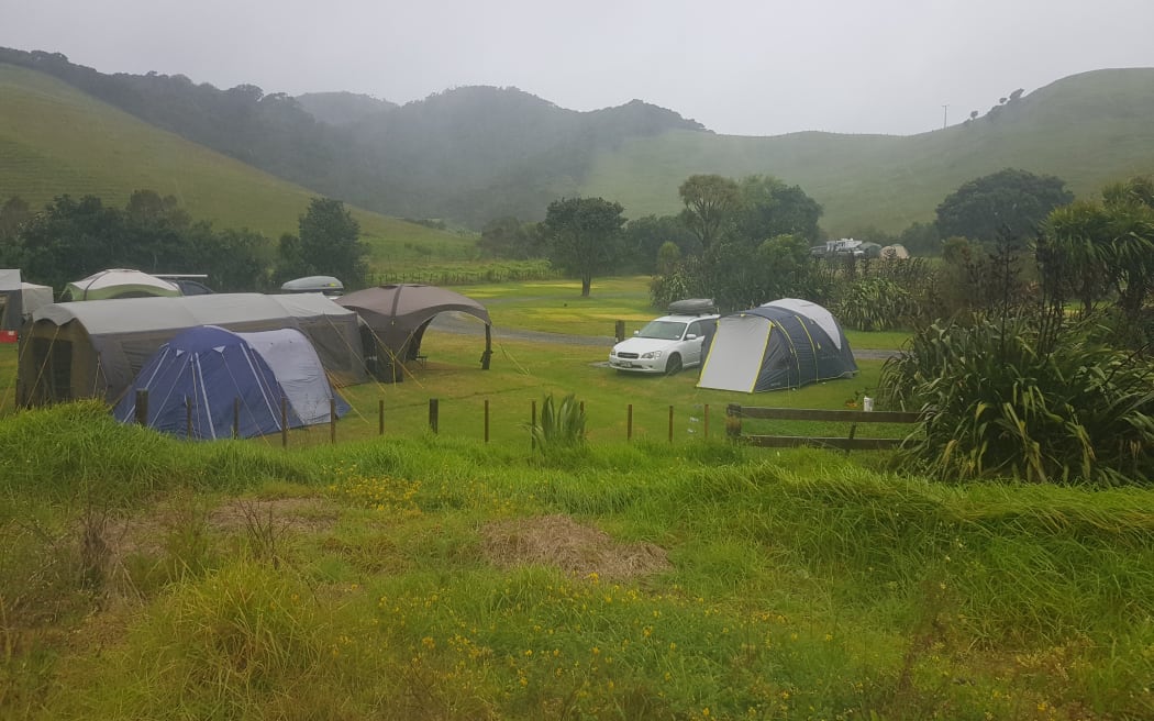 Puriri Bay Campsite manager Joanne Cairns says the camp was fully booked, but now just 20 of 85 sites are occupied.