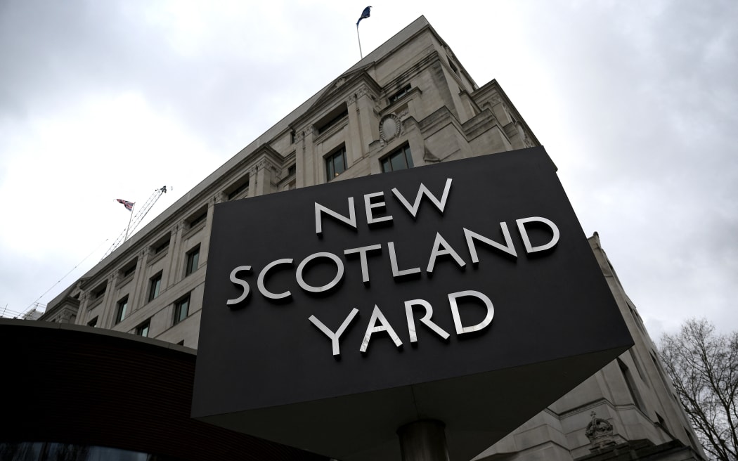 New Scotland Yard, the headquarters of the Metropolitan Police Service (MPS), is pictured in central London on March 21, 2023.
