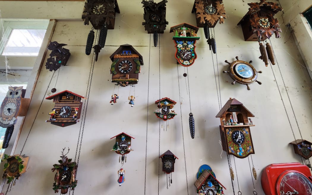 Cuckoo clocks have their own display