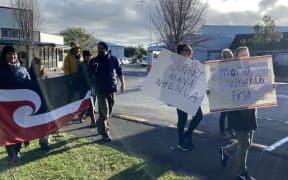 A 2021 hikoi in Martinborough in in support of Māori wards (file photo).