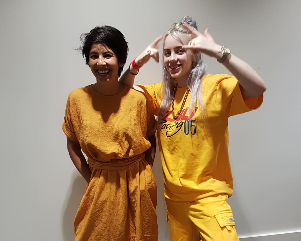 Yadana Saw and rare smiling Billie Eilish
