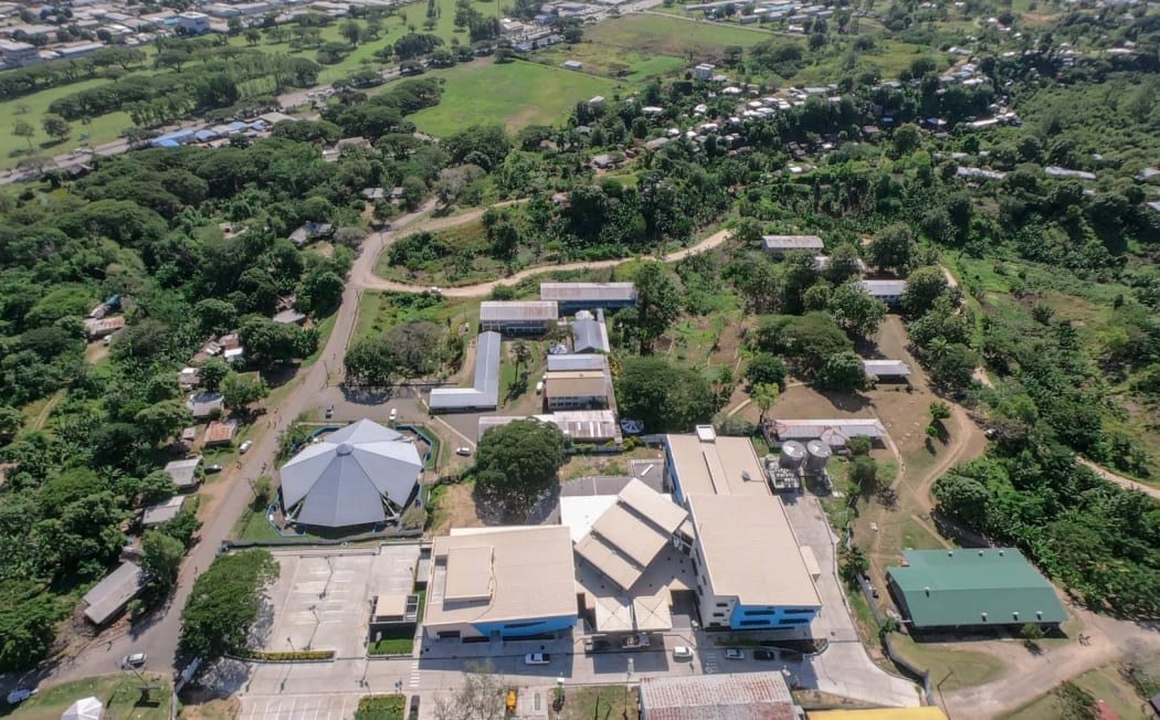 An aerial view of SINU