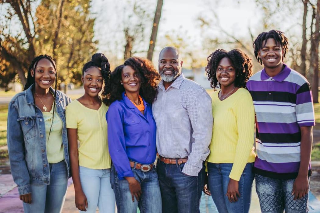 Pastor David Hill and his family.