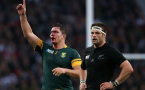 Francois Louw and Richie McCaw RWC2015