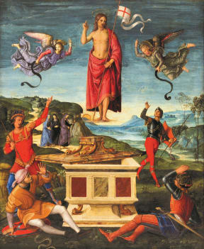 Raphael's The Resurrection of Jesus