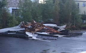 Damage at Mt Maunganui Intermediate