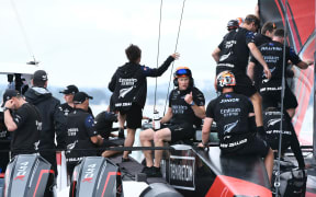 Team New Zealand Glenn Ashby.