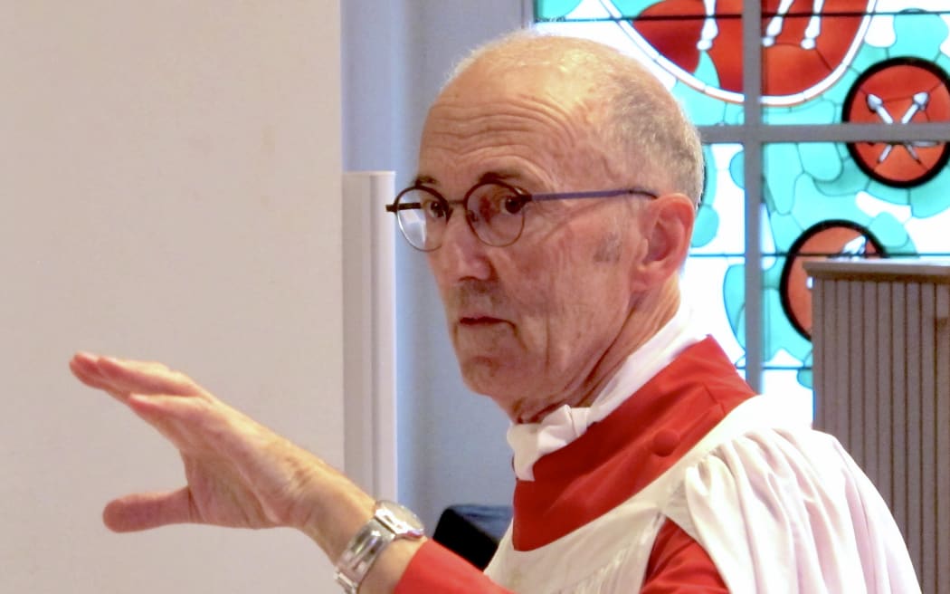 Holy Trinity Cathedral choir director Peter Watts