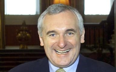 Former Irish PM Bertie Ahern