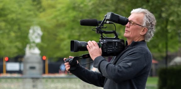 Documentary maker Gerard Smyth.