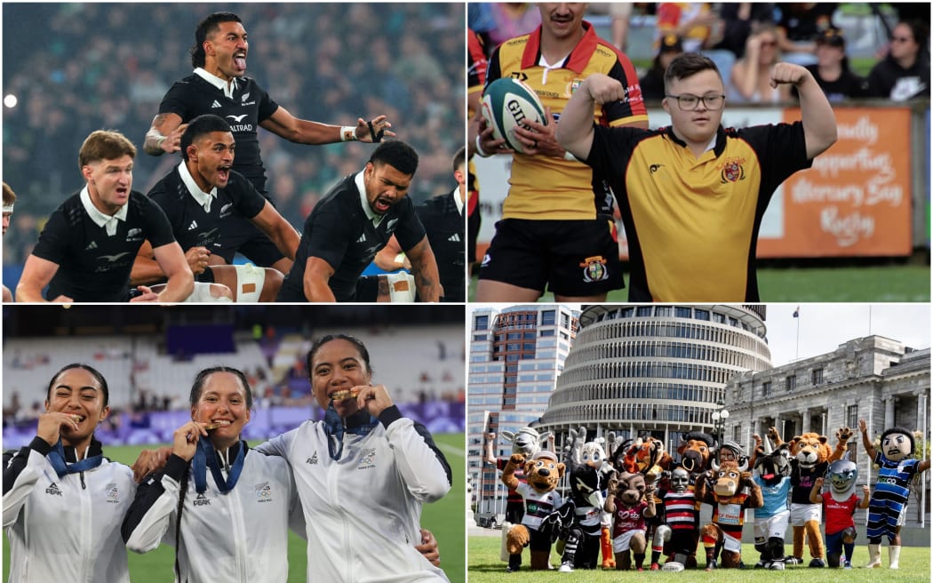 Rieko Ioane, Harper Sandford, Black Ferns Sevens, NPC Mascots