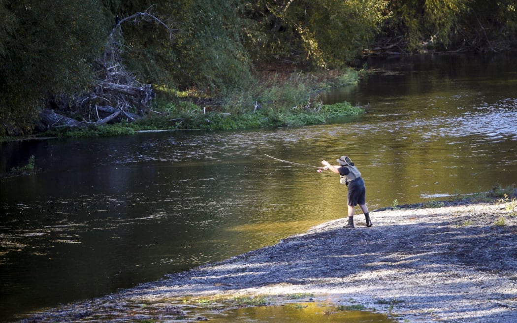 COVID-19. Level 3 leisure time. Trout fishing. Tutaekuri river at Puketapu near Napier. 1st May 2020 Photographer Paul Taylor Hawke's Bay TodayRGP 09Mar23 - An angler tries his luck on the Tutaekuri River at Puketapu near Napier. Photo / Paul TaylorRGP 12Oct24 - Federated Farmers Southland are calling for a boycott of angler access due to Fish & Game's support of a recent court decision.HBG 12Oct24 - Federated Farmers Southland are calling for a boycott of angler access due to Fish & Game's support of a recent court decision.