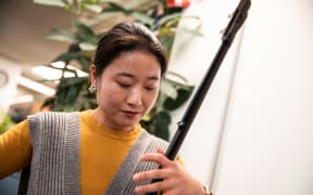 Erhu player Zoe Li.