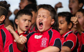 The first day of Te Ariki Kuini Nga wai hono i te po's Koroneihana was marked with ngaa Kawe Mate o Tainui Waka, followed by kapa haka performances from ropū and kura from that rohe.