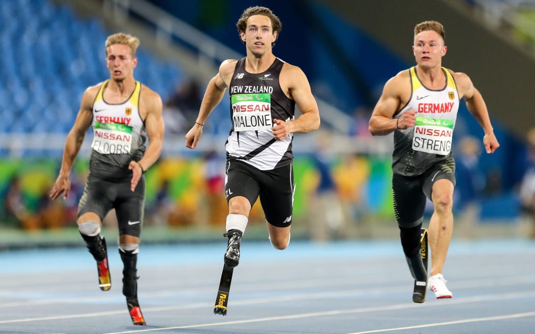 Liam Malone has added the 200m gold medal to his 100m gold.