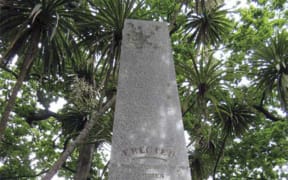 The memorial to the imperial and colonial forces
in the Symonds Street Cemetery, Auckland