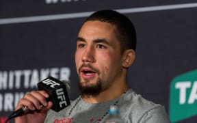 New Zealand born UFC middleweight champion Robert Whittaker
