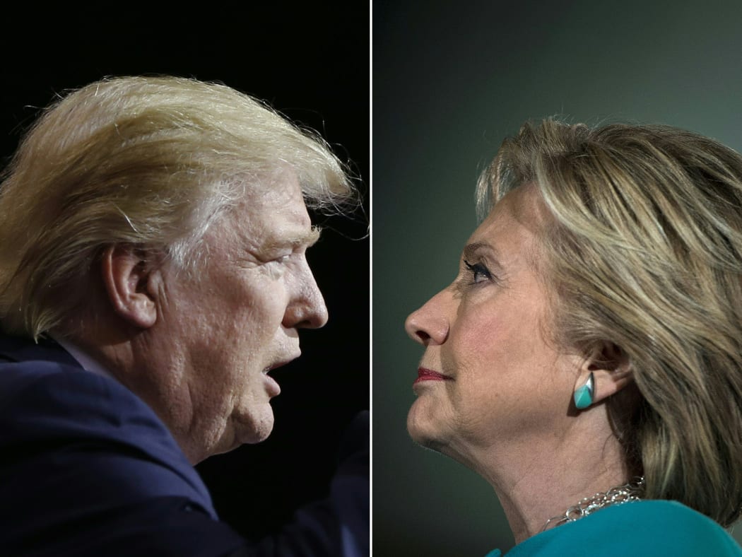 Donald Trump and Hillary Clinton