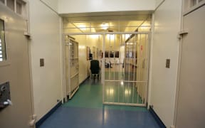 170714. Photo Diego Opatowski / RNZ. Visit to the Rimutaka Prison. High Dependency Unit.