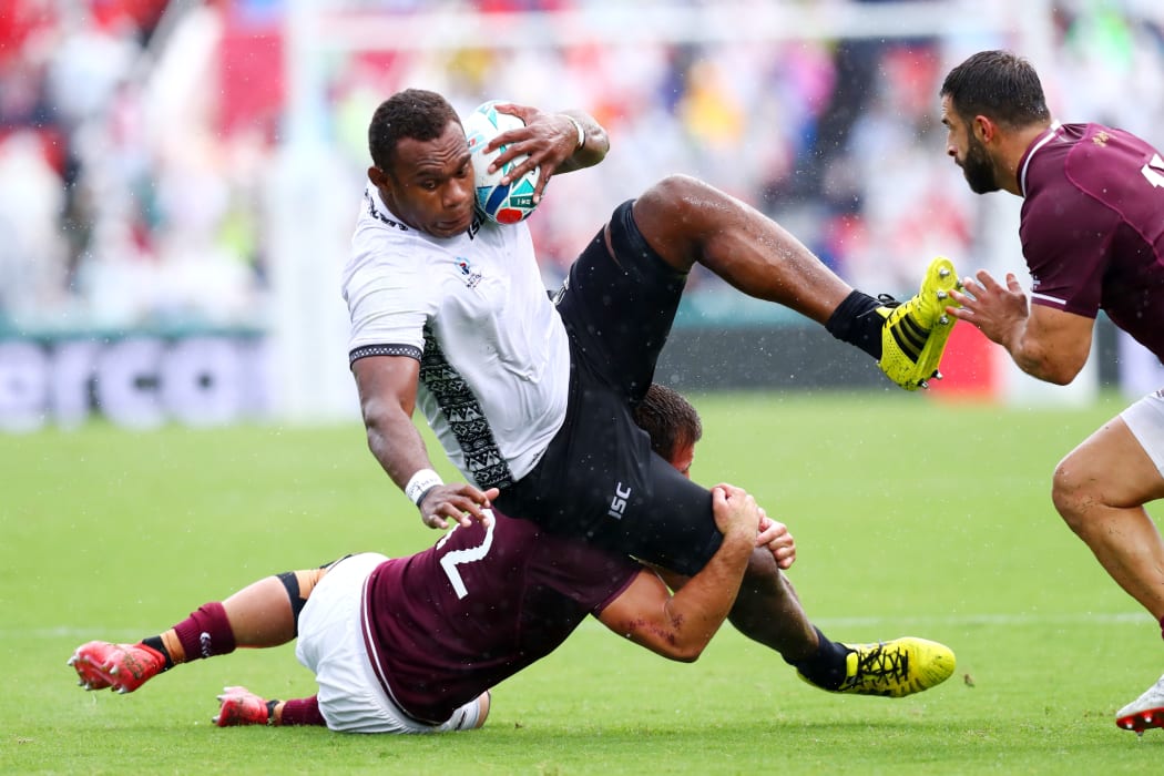 Fiji lock Leone Nakarawa.