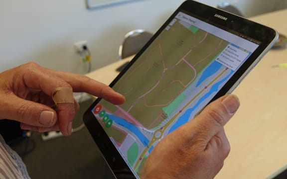 A researcher from Canterbury University, Donald Matheson, has developed an app that enables people to upload videos of themselves talking about parts of the red zone that are special to them.