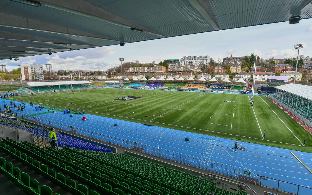 General view during the Women’s Six Nations 2022, rugby union match between Scotland and France on April 10, 2022 at Scotstoun Stadium in Glasgow, Scotland.