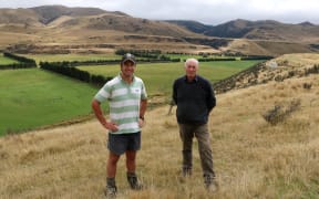 Hamish and James Guild at High Peak Station