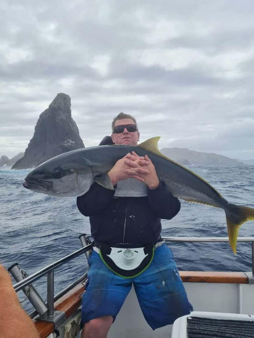 Mark Sanders, 43, died when the fishing charter boat Enchanter sank off North Cape on Sunday 20 March 2022.