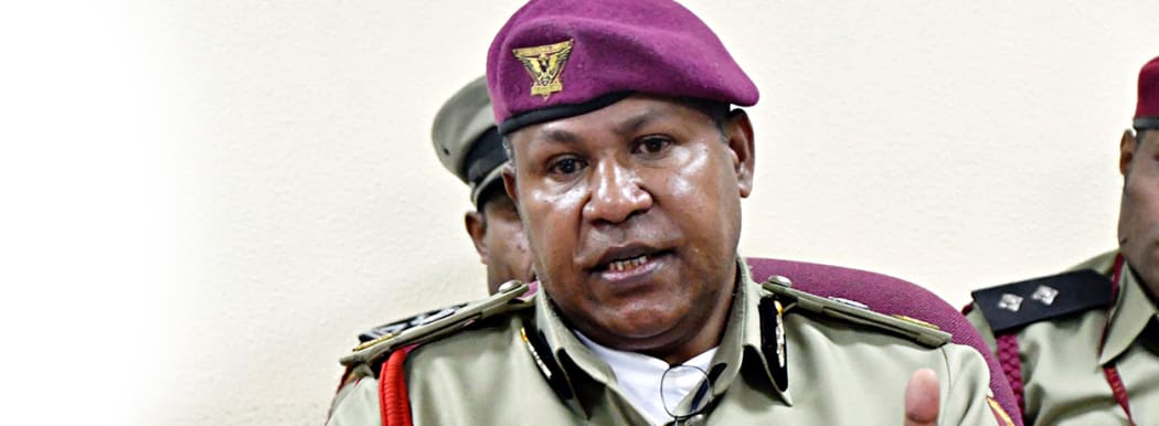 Papua New Guinea's Correctional Services Commissioner, Stephen Pokanis.