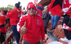 William Hopoate Senior is proud of his son and the Tongan team.