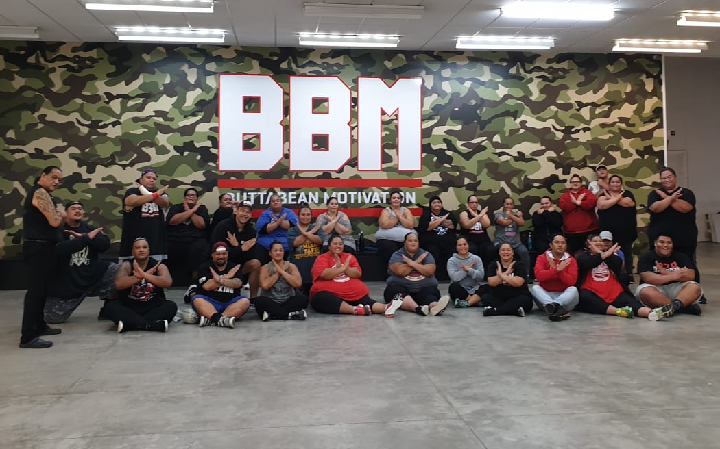 The Heavyweight Champs exercise class at BBM.