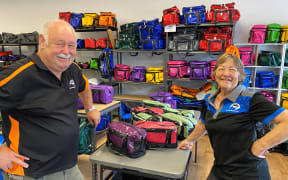 Dan and Chris Hickman have been in the bag business for 40 years.