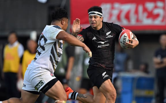 Jonah Lowe of the Māori All Blacks.