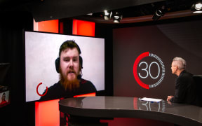 Kiwi soldier in Ukraine, Jordan O'Brien, speaks to Guyon Espiner for 30 season 3.