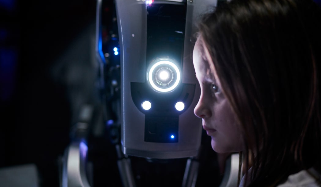 Tahlia Sturzaker as the young Daughter in I Am Mother.