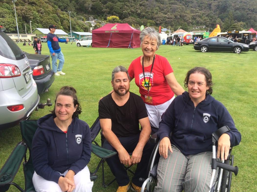 Jane, Iain, Ngawara and Airini Gordon