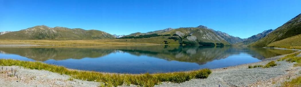 Lake Tennyson in Nelson Lakes National Park.