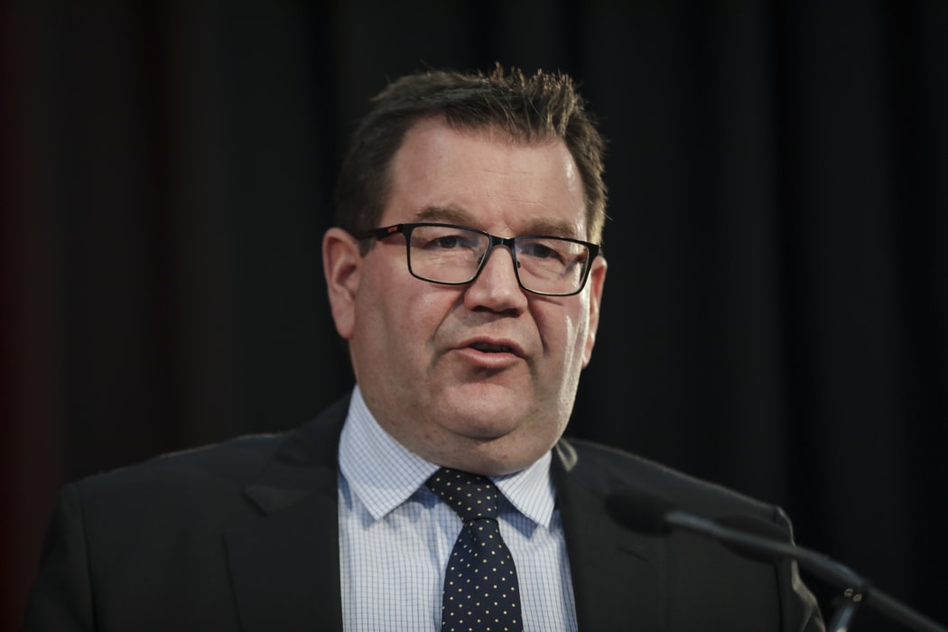 Grant Robertson, Minister of Finance opens the book after the election. Half Year Economic and Fiscal Update 2017.