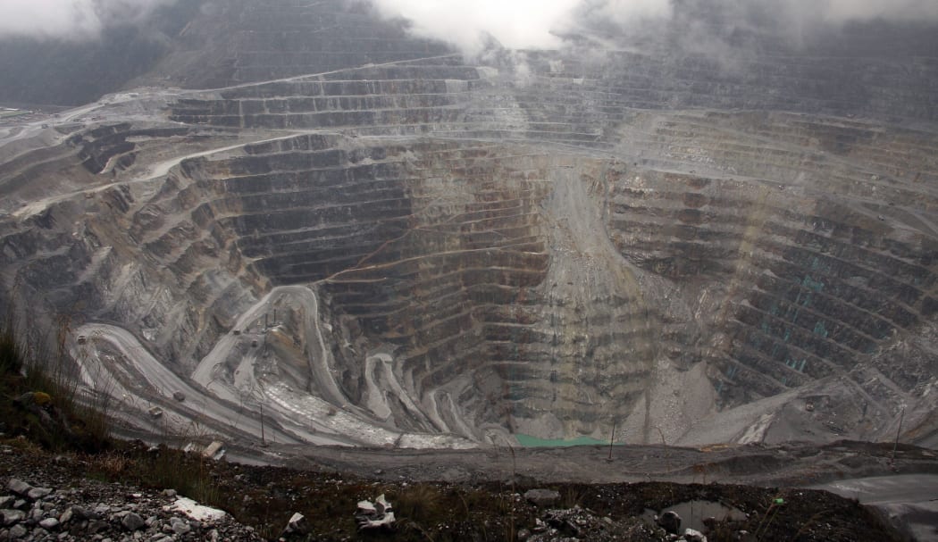 Freeport's Grasberg mine in Papua, Indonesia.