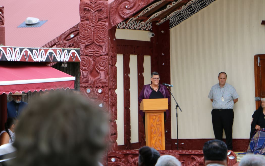 The opening kōrero was given by lawyer Dayle Takitimu (Te Whānau a Apanui), at the nationwide hui at Tūrangawaewae Marae in Ngāruawāhia.