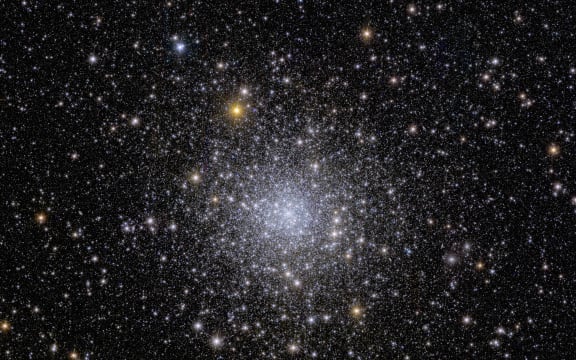 Located a mere 7800 light-years from Earth, NGC 6397 is what's termed a globular cluster. It's an ancient grouping of stars, some of which are almost as old as the Universe itself. They are cosmic fossils that tell us about the history of galaxies such as our own Milky Way.
