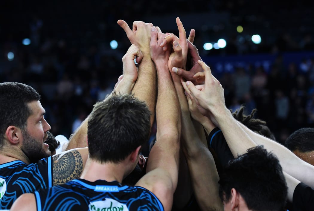 The Breakers celebrate another win