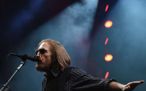 Tom Petty performs with Tom Petty and the Heartbreakers during their 40th Anniversary Tour in Nashville, Tennessee, on April 25.