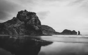 Piha, west of Auckland.