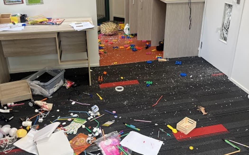 Property was stolen and items were smashed at the break-in at Ōtara Community Preschool over the weekend of 7-8 December.