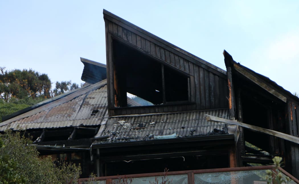 Ten people were injured in a fire at a house in the Christchurch suburb of Sumner.