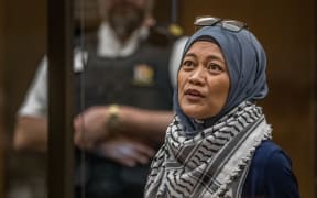 Hamimah Tuyan - victim impact statement.

PHOTO: JOHN KIRK-ANDERSON

Sentencing for Brenton Tarrant on 51 murder, 40 attempted murder and one terrorism charge.