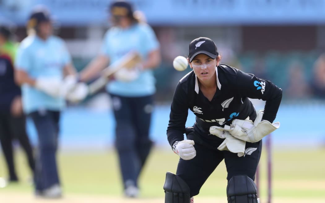 White Ferns wicket keeper Katey Martin.