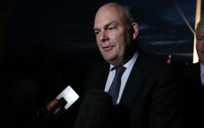 Steven Joyce at Waitangi
